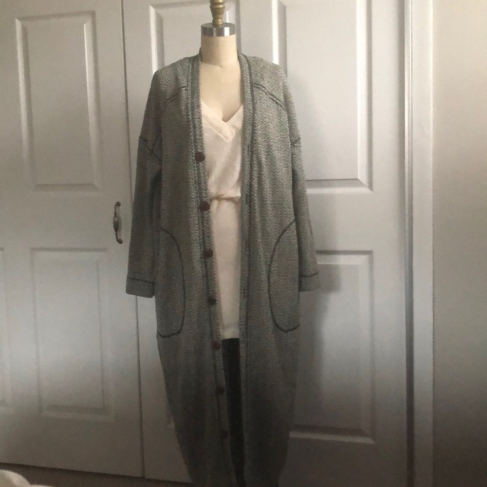 Free People Long Cardi